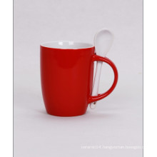 Coffee Mug with Spoon, Promotion Spoon Mug